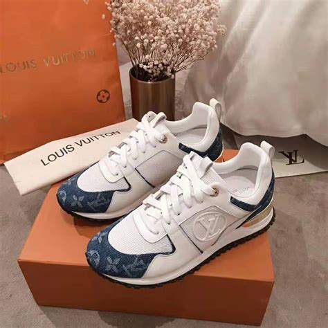 lv shoes run away sneaker|louis vuitton denim runners.